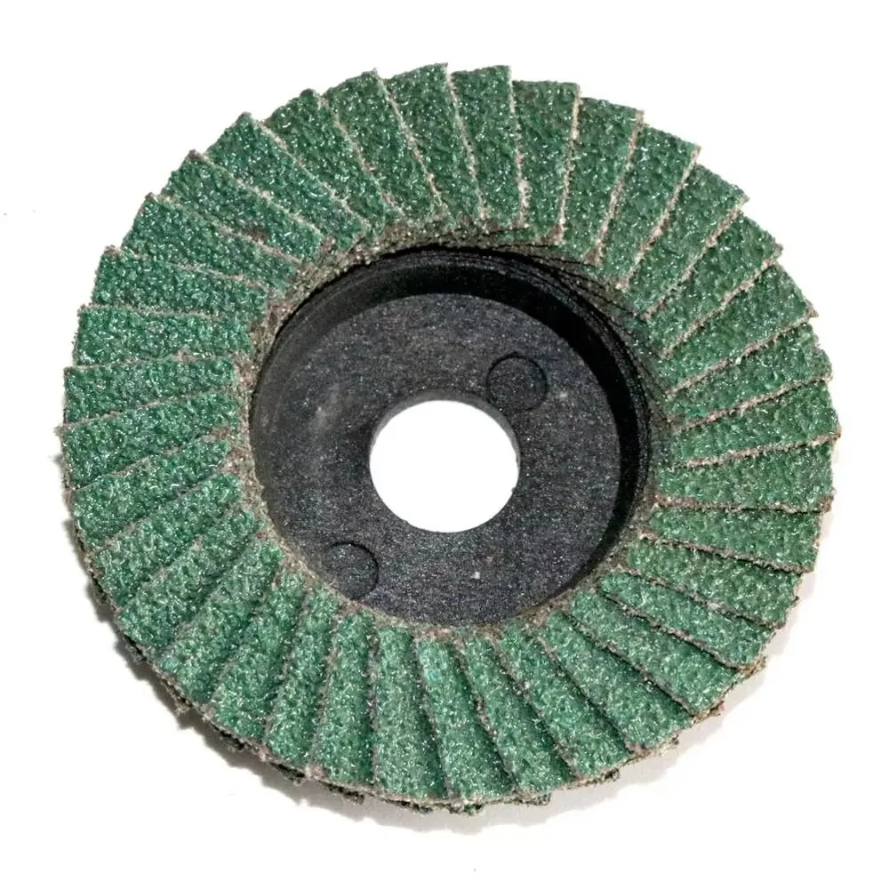 2 Polegada 4 pçs discos de aba rebolo para mini moedor de ângulo de ar para metal madeira e plástico disco de polimento 80 grão