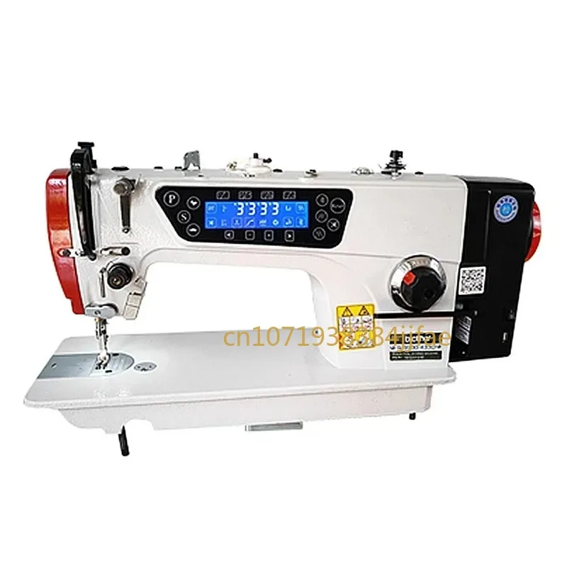 Computer Direct Drive Flat Sewing Machine Automatic High Speed Industrial Sewing Machine with Table