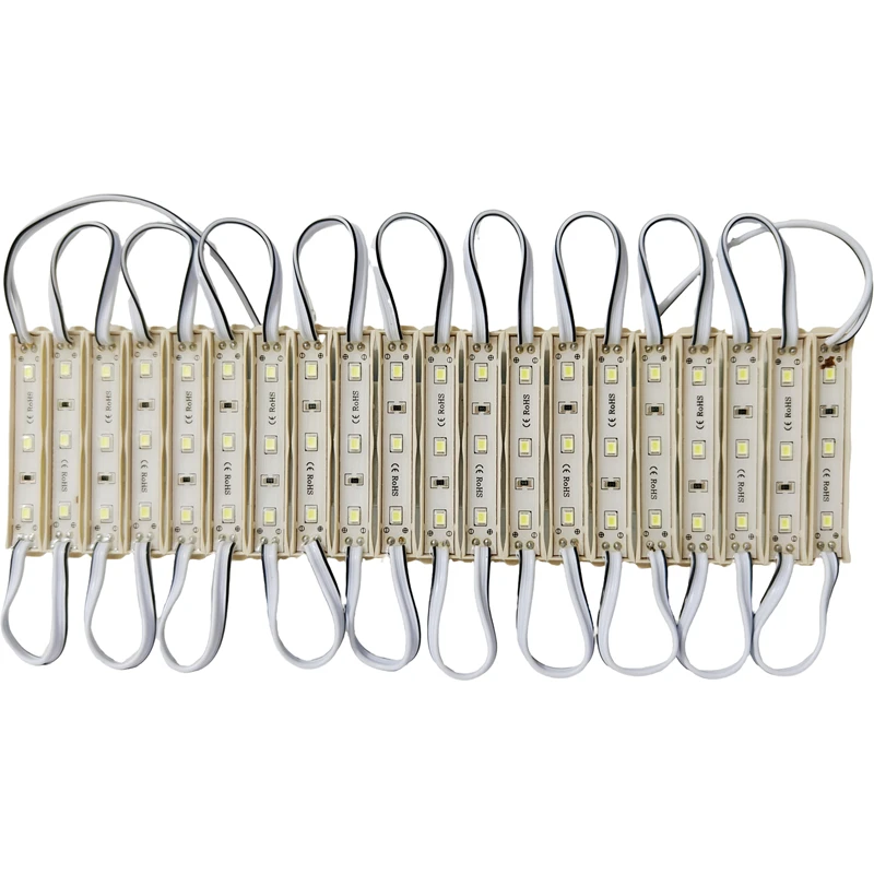1000pcs SMD 2835 Led Module 0.72W 3Led Light Waterproof IP65 Super Bright Led Sign Backlights Outdoor led String strip wholesale