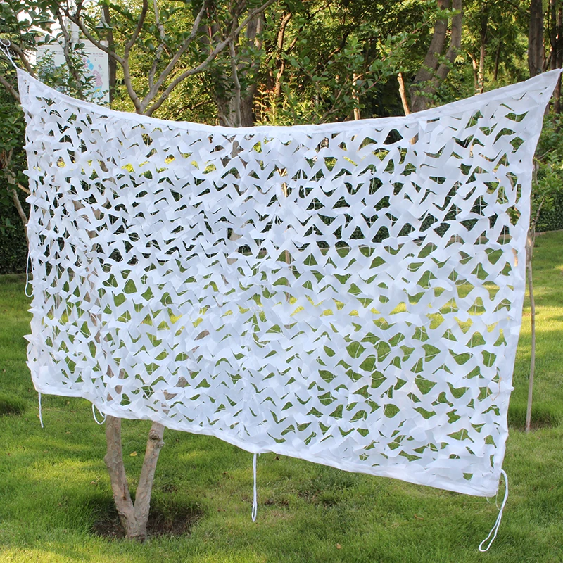 1.5X2.5 Meter Oxford Camouflage Netting Reinforced Net Cloth Hunting Gazebo Garden Sun Shelter Swimming Pool Beach