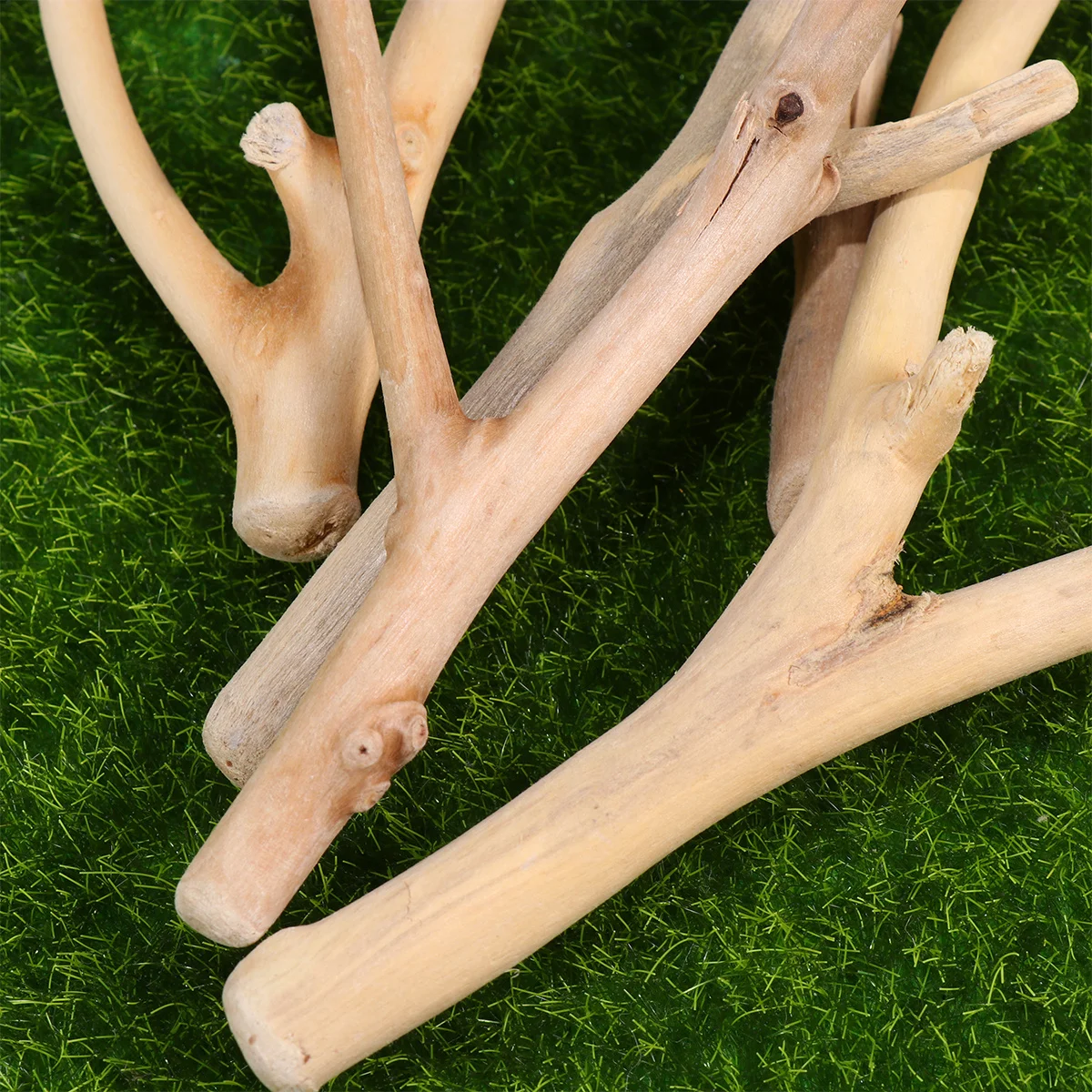 

1 set 1 Set Of Y-Shape Natural Real Wood Driftwood For Aquarium Fish Tank Decoration Driftwood Adornment Fish Tank