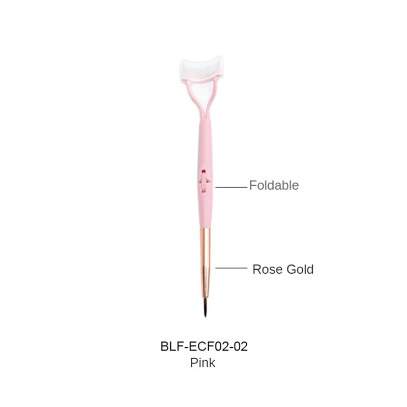 أداة تجعيد الرموش مزدوجة الرأس ، فاصل الرموش ، ماسكارا قابلة للطي ، أداة مكياج للتجميل ، تجعيد معدني لمستحضرات التجميل ، 1 ، 2 ، 4