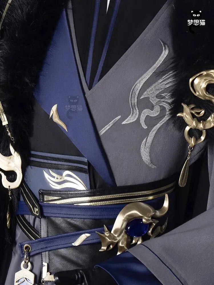 اسم الرمز الجديد: يوان فييستا كرنفال الهالوين كوس كوسبلاي فو رونغ سيما يي خدمة مشتقة من الفرو الشتوي الملابس المشتقة