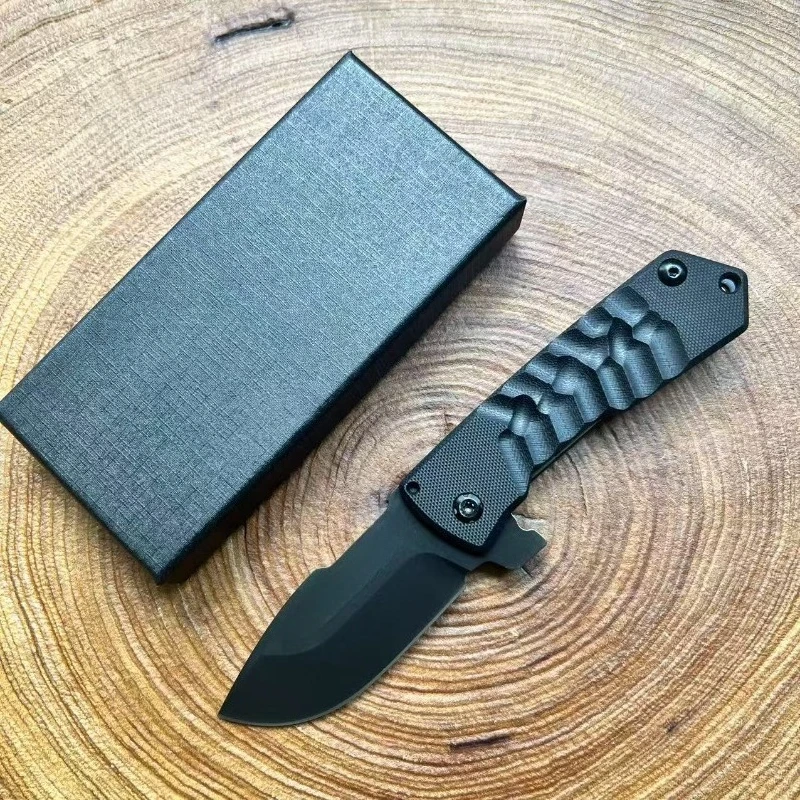 Новый D2 Blade G10 Открытый Кухня Фрукты Кемпинг Тактический Самооборона Многофункциональный Портативный Складной Нож EDC Инструменты