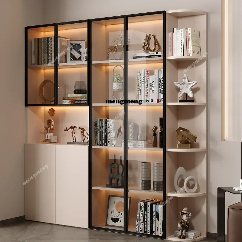 Living room integrated wine cabinet storage corner display cabinet storage storage cabinet