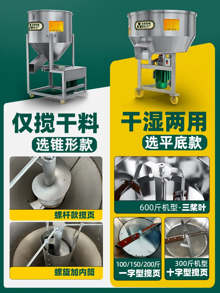 Wet and dry industrial processing plastic coloring machine