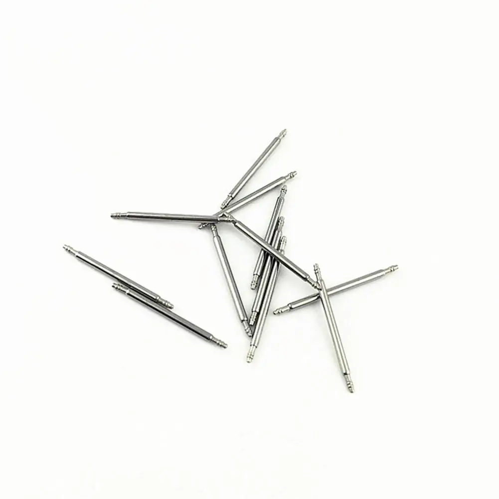 Dropshipping!!1000Pcs Spring Bar Pins Universal Diameter 1.5mm Stainless Steel Watch Band Link Pins Remover Tools for Watchmaker