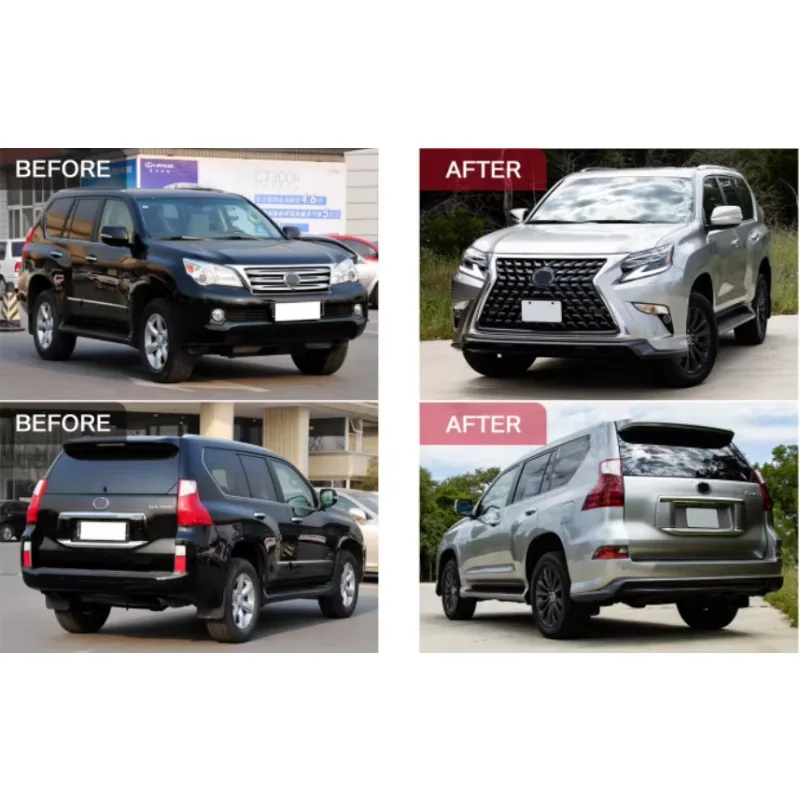 2025For 2010-2014 for Lexus GX Upgrade to 2023 for Lexus GX Custom Car Bumpers