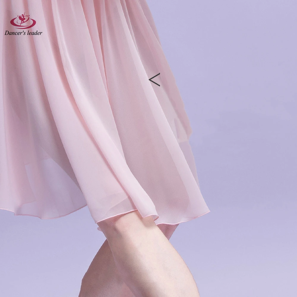 

Ballet Short Skirt Solid Color Yarn Skirt Women's Dance Skirt Gymnastics Practice Skirt Adult Women's Ballet Dress Lyrical Skirt