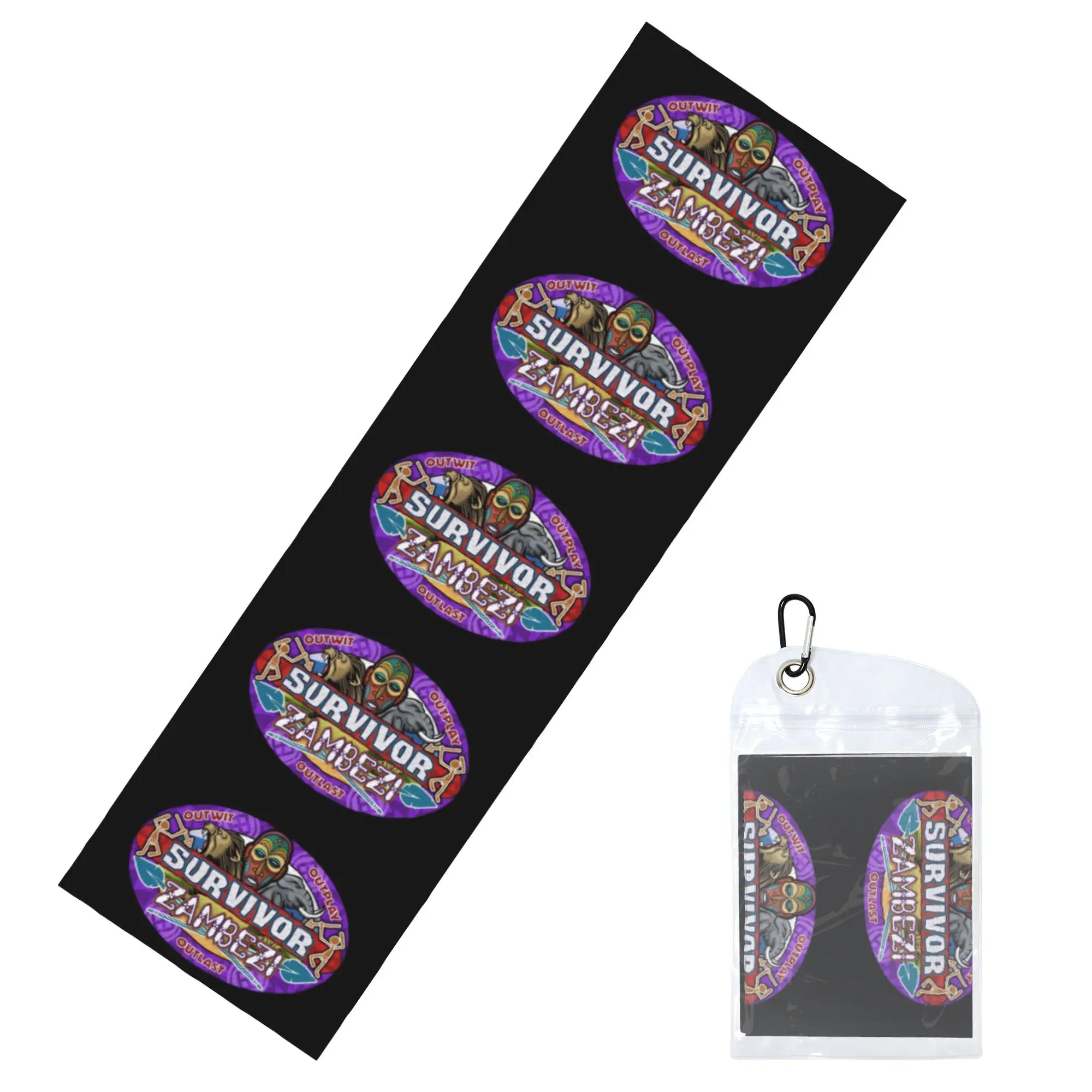 Adventure Game TV Show Survivor Cold Exercise Towel Face Towel Quick Dry  Bath Breathable Cold Towel