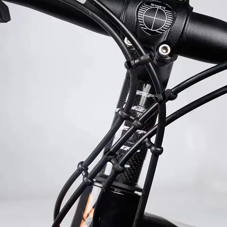 10/20/30PCS Brake and Shift Cable Clamp, 360° Rotatable Cable Clamp, Suitable for Mountain Bikes, Road Bikes, and Accessories