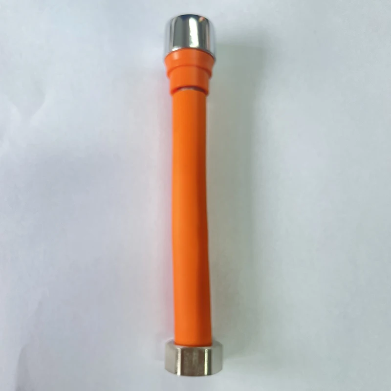 Brand New Faucet Extender Silica Gel Faucet 1pc Accessories Bending Length Orange Color Replacement