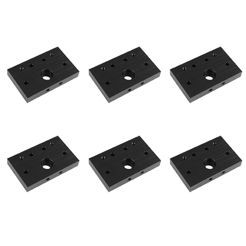 

6X C-Beam Face Mounting Plate Screw End Face Fixing Plate Engraving Machine Cnc Accessories Open Source