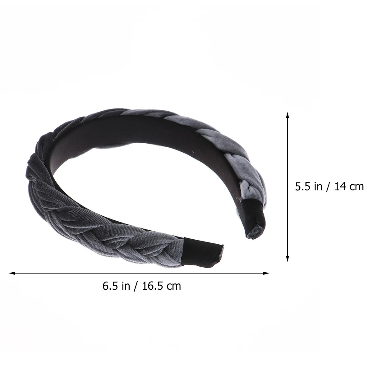 

Fine Linen Hairband Accessory for Adults Hoop Fashion Elastisches Geflochtenes Stirnband Diademas Mujer Exquisite