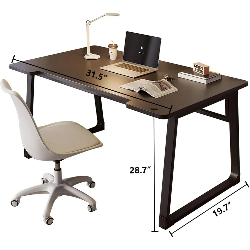 Small Computer Desk,31.5 Inch Standing Home Office Desk for Small Space Room,Writing Desk Study Desk Student Table