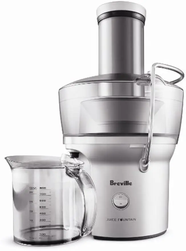 

Juice Fountain Compact Juicer, Silver, BJE200XL, 10" x 10.5" x 16"