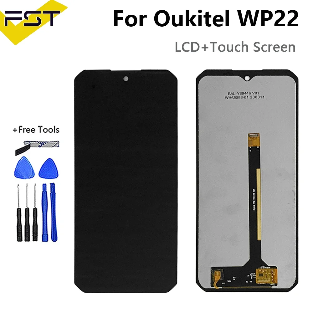 New Original For 6.58 Inches OUKITEL WP22 LCD Display Touch Screen Digitizer Assembly For OUKITEL WP22 Display LCD Spare Parts