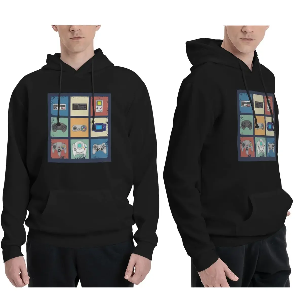 

Толстовки Gaming Generations для мужчин и женщин, повседневный пуловер, толстовка в стиле хип-хоп, уличная одежда с длинными рукавами, осень-зима