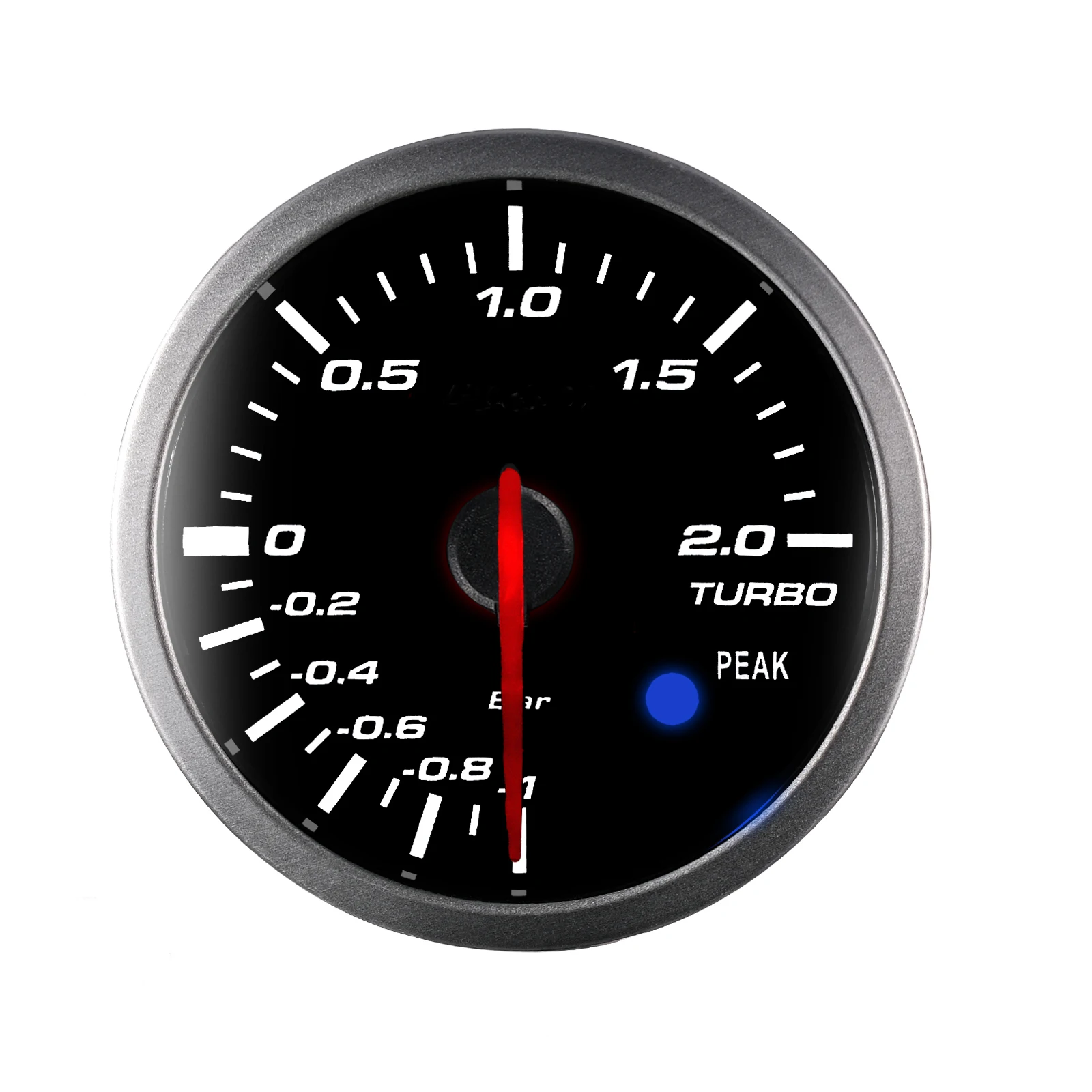 Difi BF White&red Light 60mm Gauge Volt water temp oil temp oil press rpm vacuum boost ext temp Mechanical sensor gauge meter