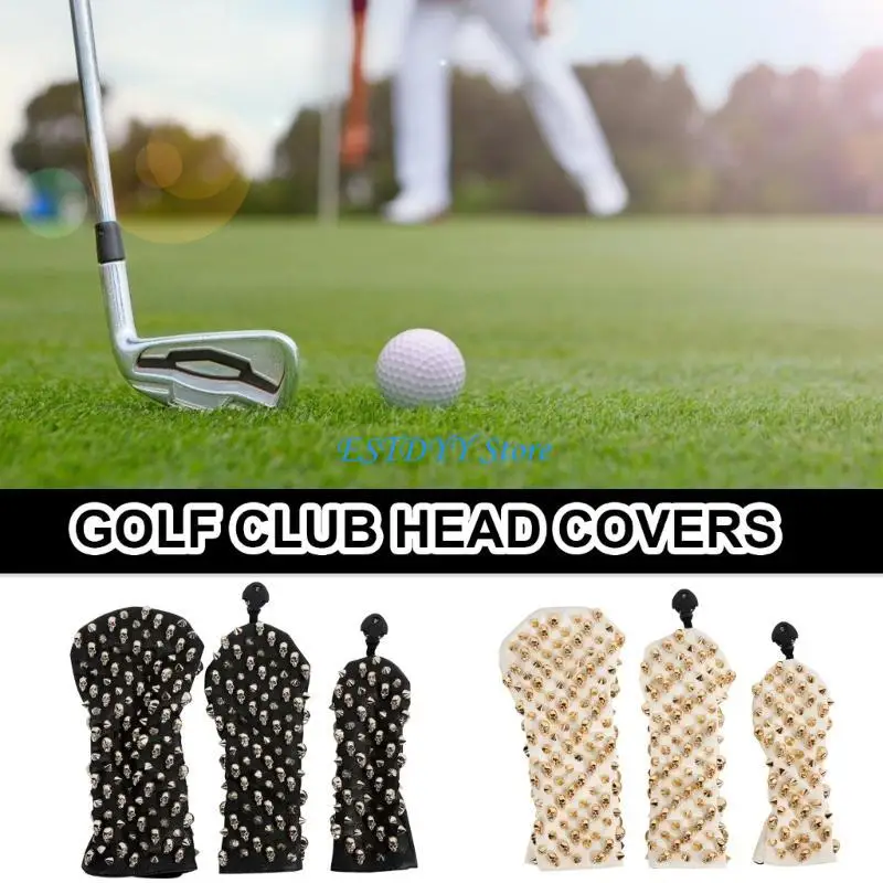 

G6DE Golfs Mallet Putter Headcover Club Head Cover Golfs for Men Women Golfs Driver