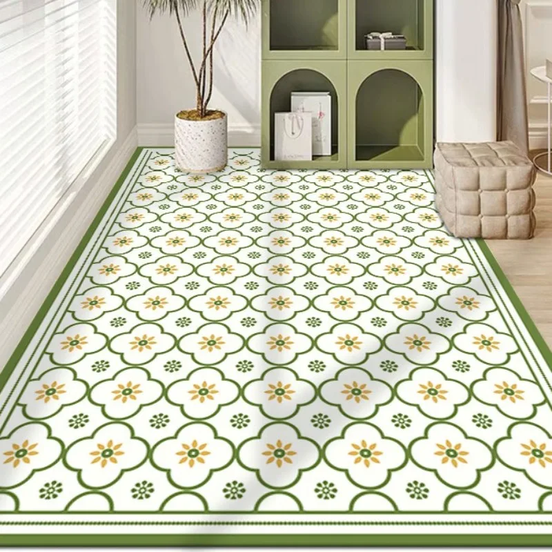 

For Balcony Mats Kitchen Floor Mat PVC Waterproof Sun-proof Carpet Leather Non-slip Dirt-resistant Rug Wear-resistant Ковер