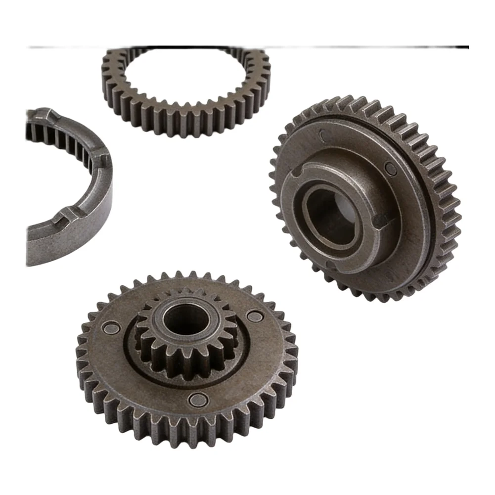Lithium Electric Brushless Drill Gear CNC Machined Precision Engineered Metal Material Easy Installation Reduction Gear