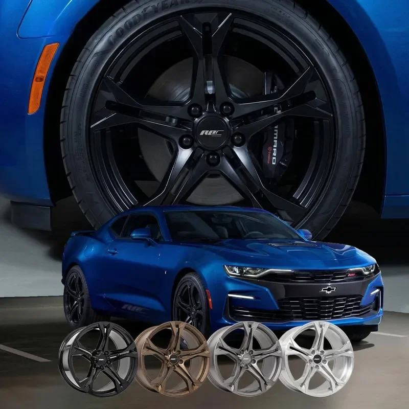 ROC Forged Wheels 20x10 20x11 5x120 Alloy Rims Compatible with Camaro 1LE SS ZL1 Muscle Car Parts