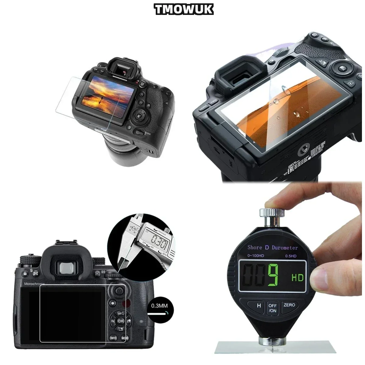 

For PENTAX K30 Camera Display Protector, Robust 9H Hardness & HD
