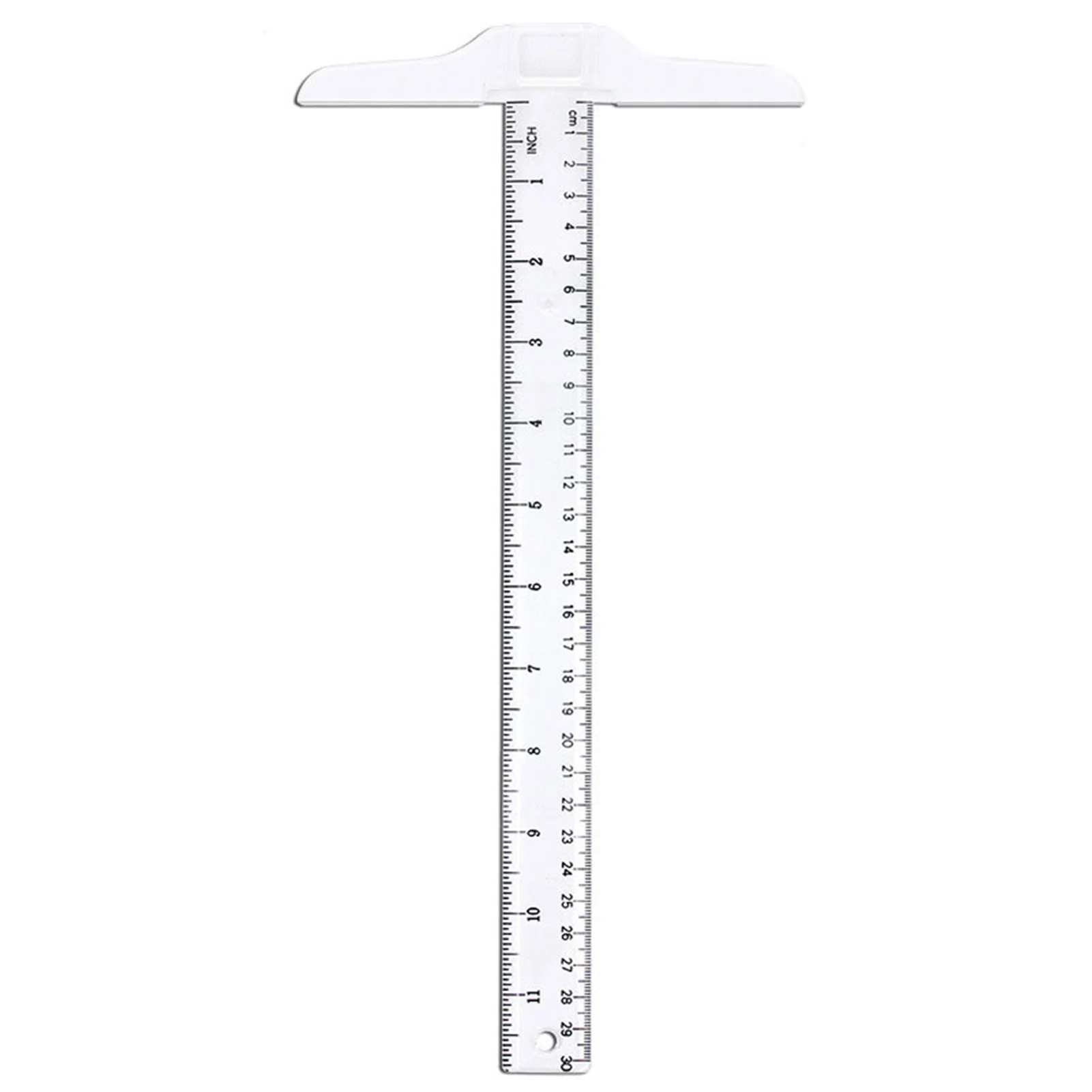 12Inch/30cm T Square Transparent Ruler Practical Drawing Ruler Drafting Tools for Drafting and General Layout Work SNO88