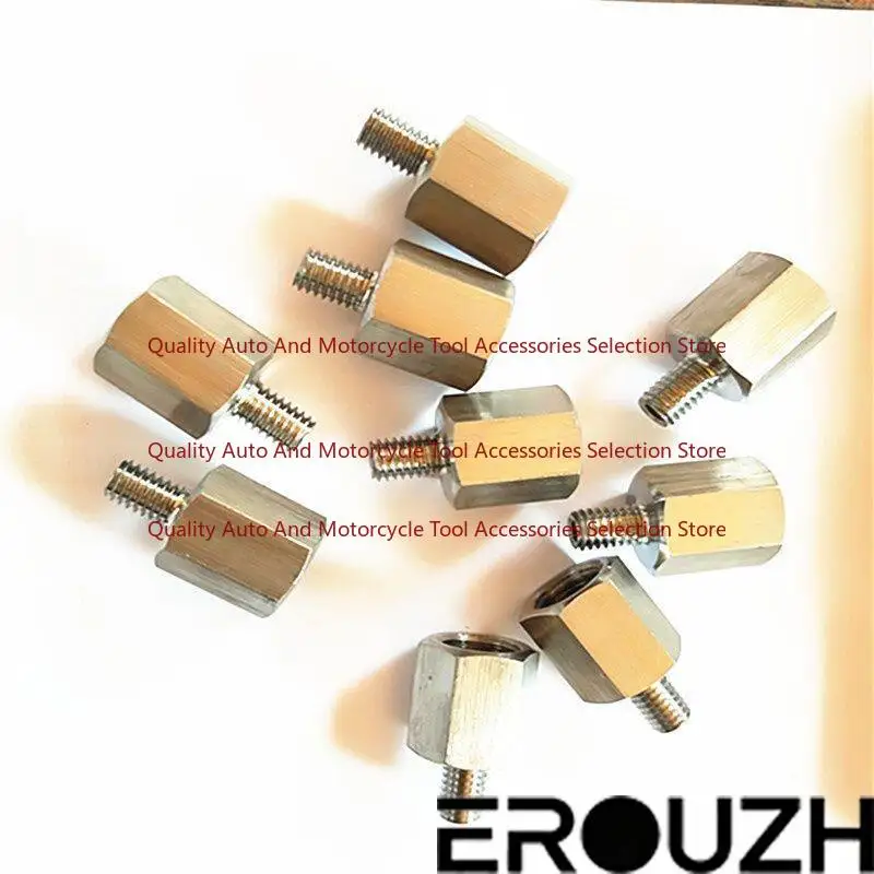 Butter Pipe, Butter Nozzle, Extension Core Connector M6 M8 Inner and Outer Wire Variable Diameter Adapter, Pure Copper