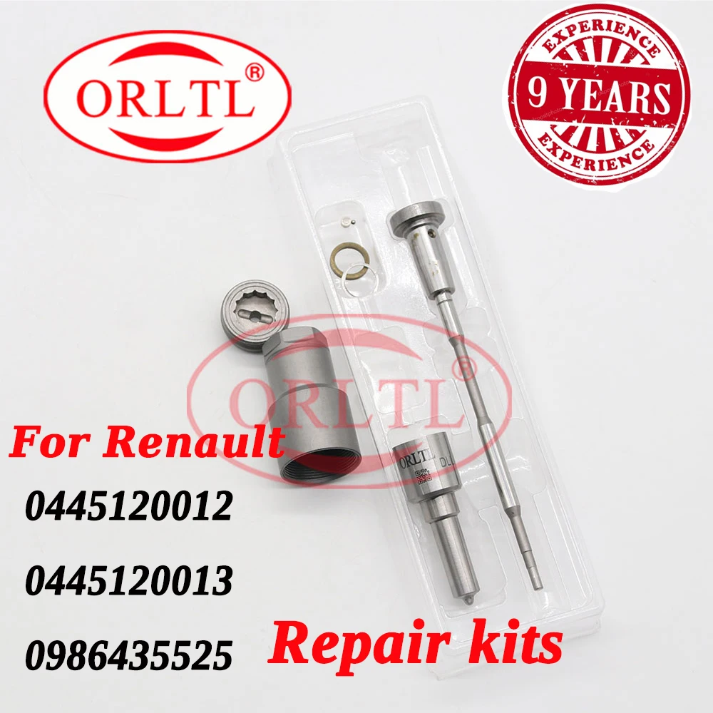 Common Rail Injector Nozzle DLLA144P1050 (0433171681) Control Valve F00RJ00447 For 0445120012 0445120013 0986435525 5010450532