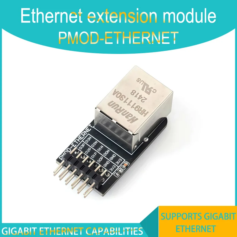 PMOD-ETHERNET extension board standard PMOD interface FPGA extension module Gigabit ETHERNET interface with filter transformer