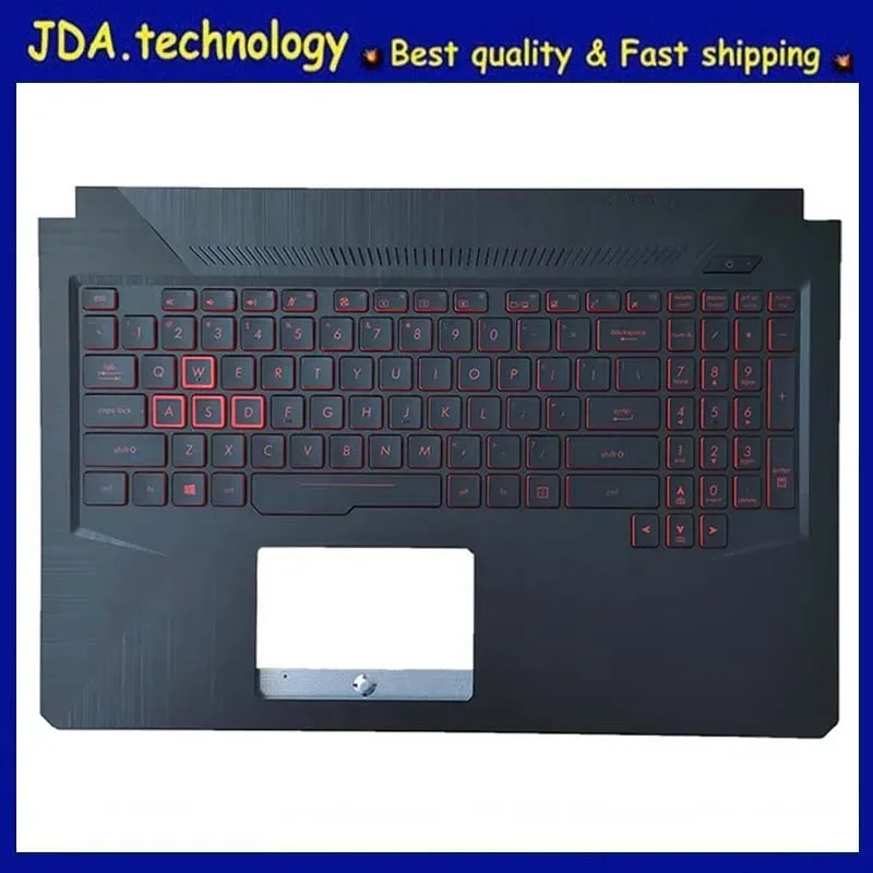 

MEIARROW New/org For Asus FX80 FX80G FX80GD Fx504 FX504G FX504GD FX504GE palmrest US keyboard Upper cover,Black