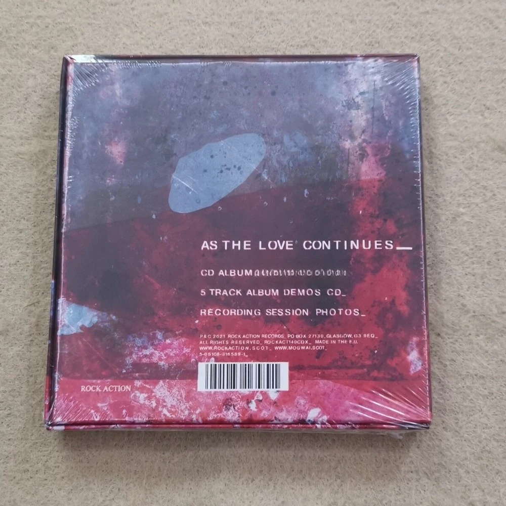 Mogwai As The Love Continues 2CD Deluxe Edition Post Rock Album 2021 UK Chart Topper Sealed New Bonus Tracks