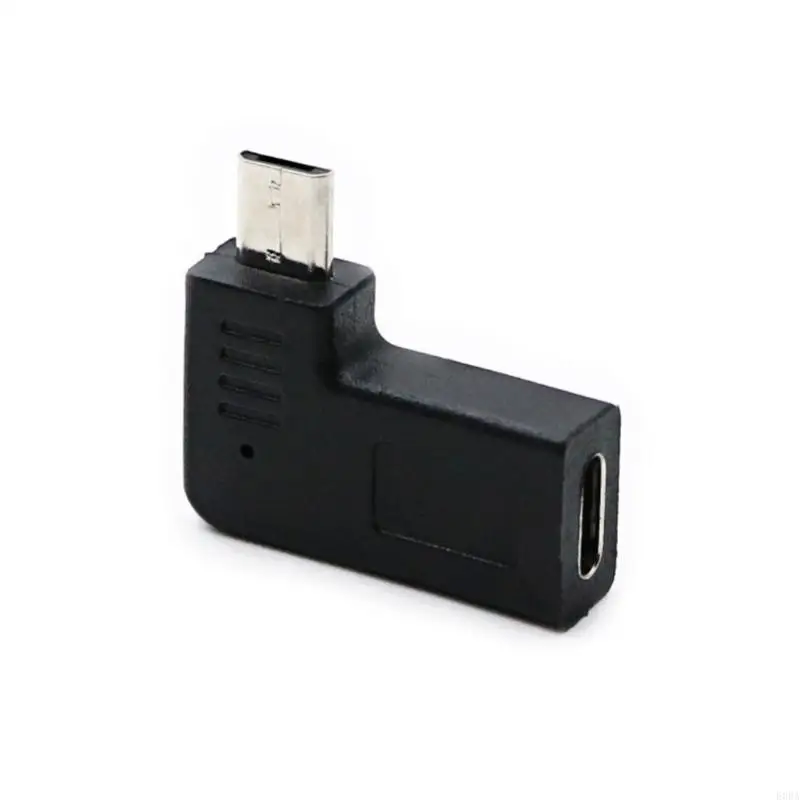 90 degrés USB C Femelle à Micros USB Convertisseurs d'adaptateurs masculins pour comprimés