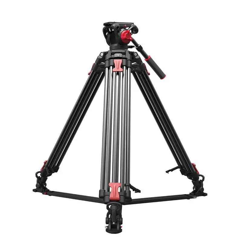 Best Seller OBO Professional Heavy Duty Carbon Fiber Camera DV Tripod Fluid Damping Head 15kg Load Capacity