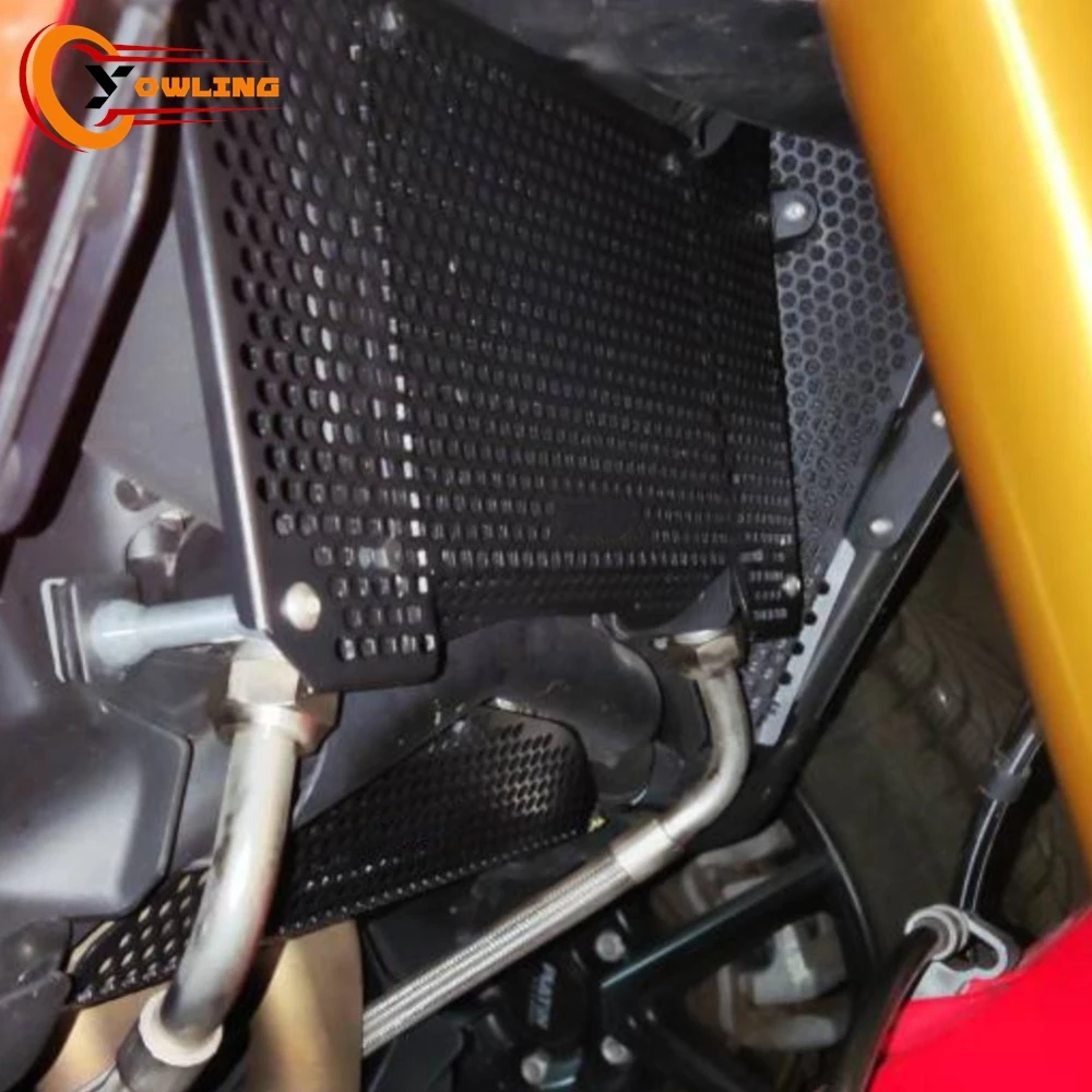 ل Ducati Multistrada V4 S V4S Sport 2021 2022 2023 2024 Multistrada V4 Pikes الذروة رالي المبرد الحرس حامي غطاء مصبغة