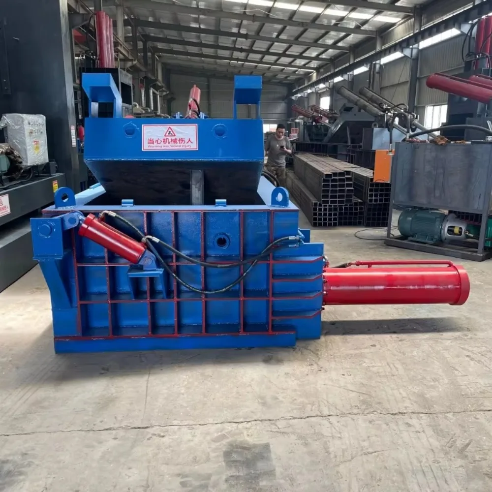 Metal Hydraulic Square Baler Packing Scrapbaler Scrap Metal Baler Iron Press Baler Machine