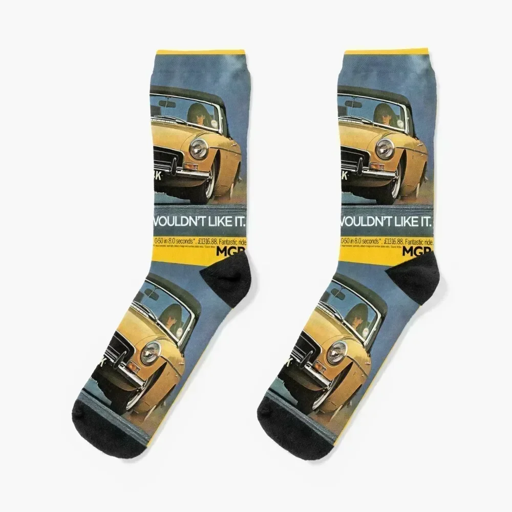 

MG MGB - YOUR MOTHER WOULDN'T LIKE IT Socks men cotton high quality Sports Thermal man winter Ladies Socks Men's