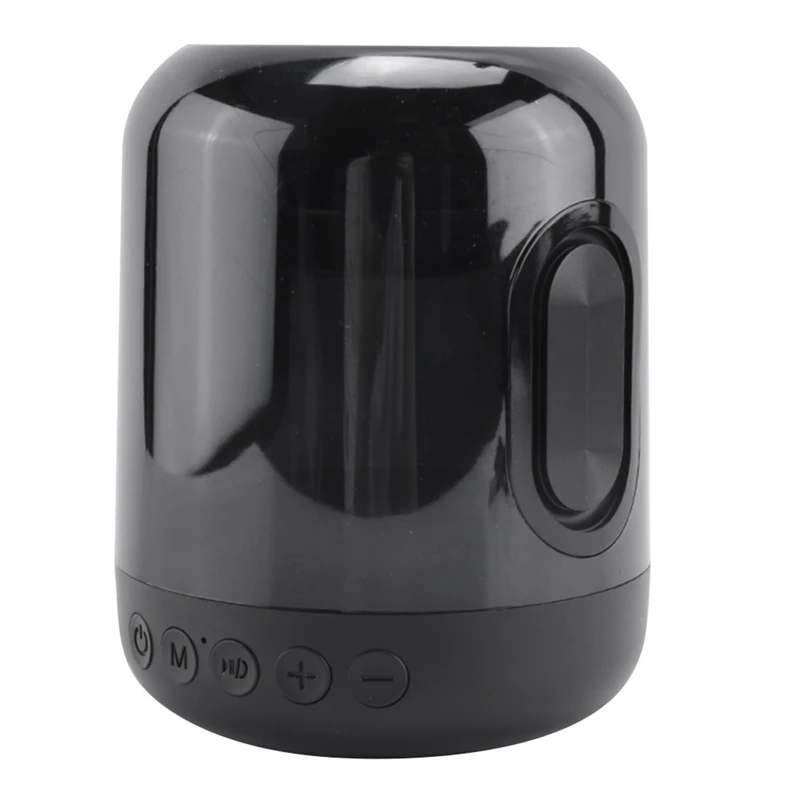 ลําโพงบลูทูธไร้สายไฟสีสันสดใสสมาร์ทAUX Audio TF Cardเล่นUSB 360 เสียงรอบทิศทางAI Voice Assistant