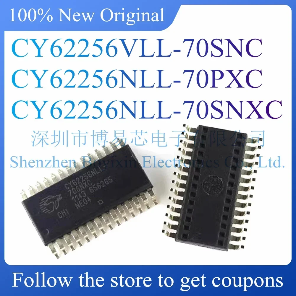 

NEW CY62256VLL-70SNC CY62256NLL-70PXC CY62256NLL-70SNXC.Original Product.