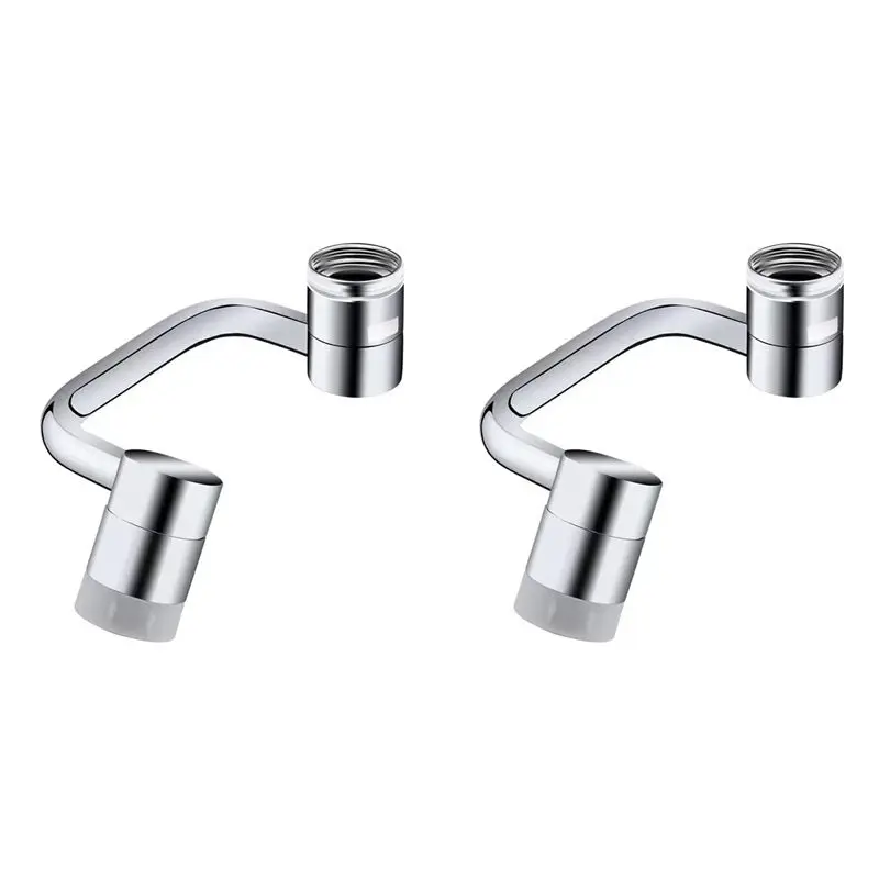 PZHI-2X Universal 1080° Rotating Faucet Extender Aerator, Solid Brass Universal Splash Filter Faucet