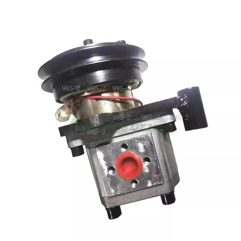 12V Electromagnetic Clutch KRS30901 with GR2 Gear Pump, Hydraulic Pump Assembly