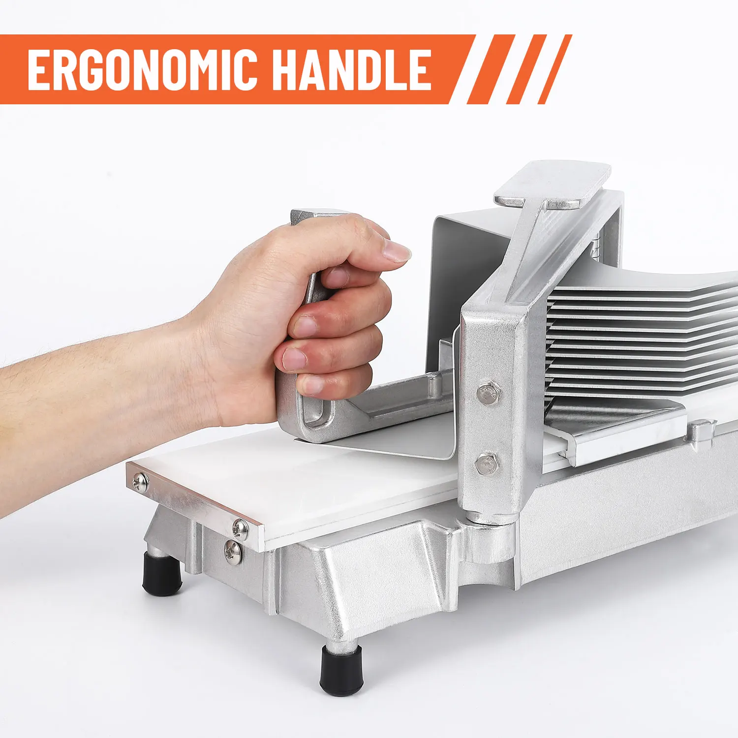 トマトスライサー、3/8インチトマトカッター野菜スライサー、レストランや家庭用ステンレス製