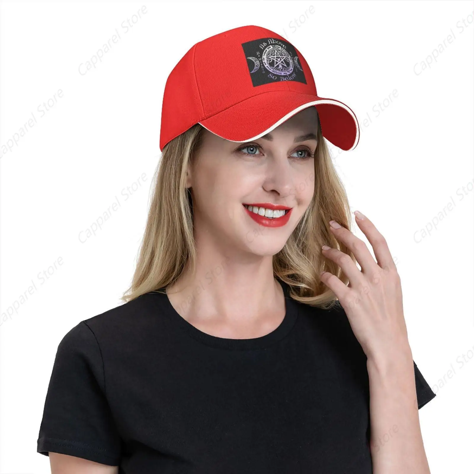 Wiccan Pagan Witch Baseball Cap Men Women Caps Unisex Dad Hat Adjustable Golf Hats