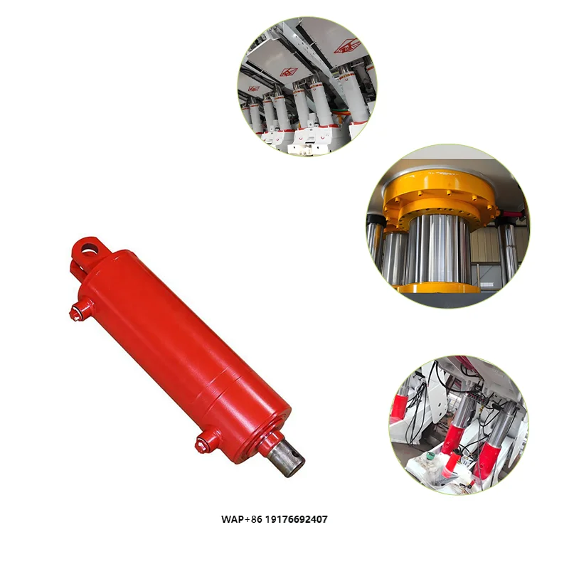 IX Custom Tilting Cylinder Trailer Hydraulic Piston Double Acting Stainless Steel 1 Year Warranty