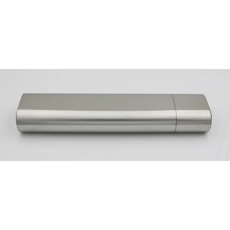 Portable Stainless Steel Cigar Case Storage Tube Travel Pocket Metal Tobacco Cigarettes Holder Cigar Accessories