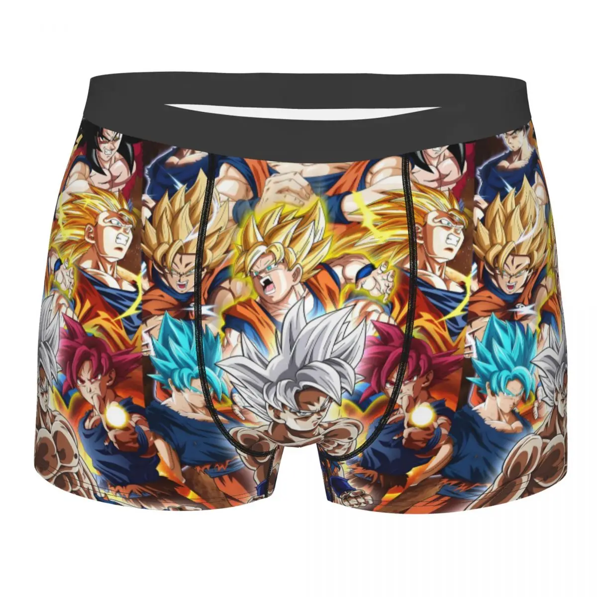 

Custom Cool Mighty Vegeta Comics Boxers Shorts Panties Men's Underpants Comfortable Saiyan Briefs Underwear