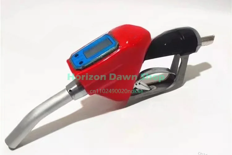 1 inch electronic metering oil gun digital display turbine metering oil gun liters household manual oil gun