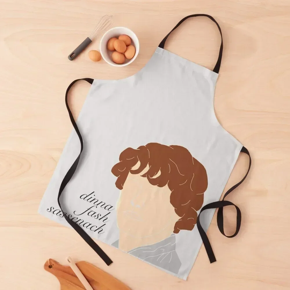 

Outlander Jamie Fraser Sassenach Apron manicurist Useful Things For Kitchen Funny Apron